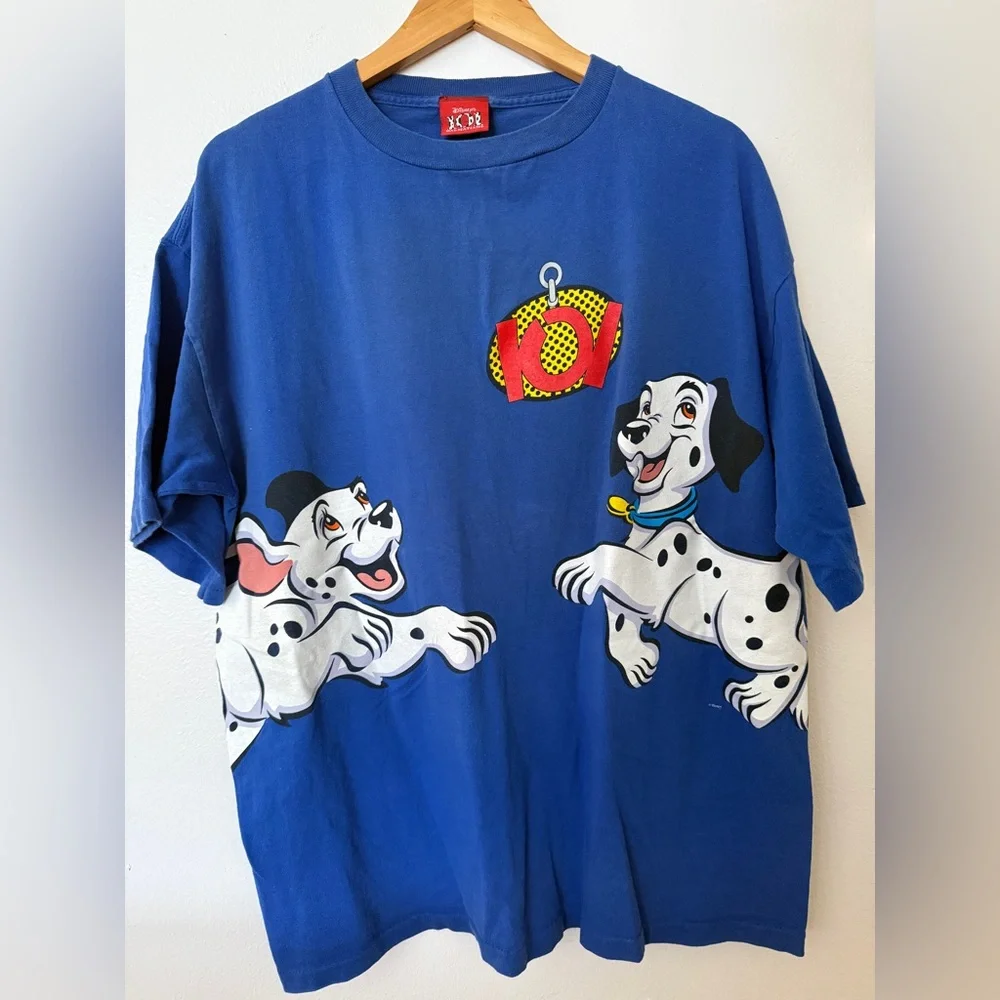 Vintage Disney 101 Dalmatians wraparound shirt - Picture 1 of 6